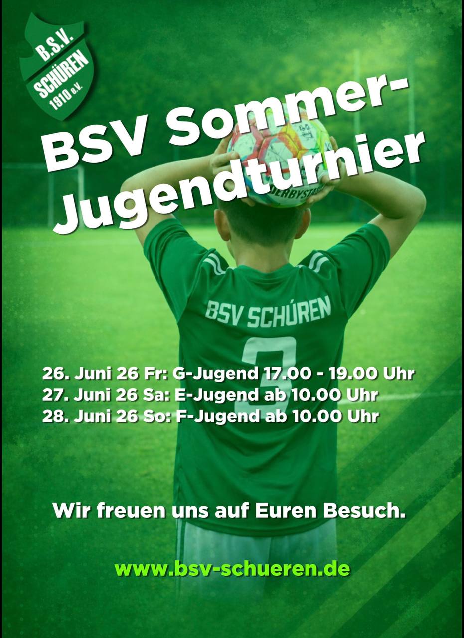 Sommertermin BSV Schüren 2026